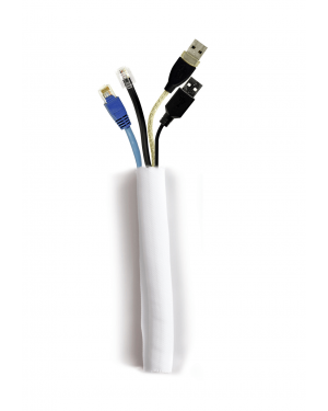 Universal Kabelsok Self Wrapping 25mm-25m [wit]