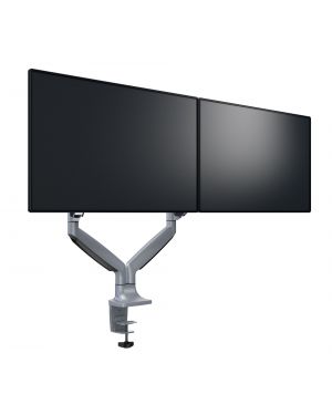 Monitorsteun - Deskmount Gas Spring Dual [zilver]