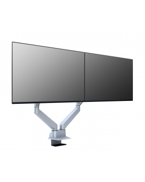 Monitorsteun - VESA Gas Lift Arm Dual Side by Side [zilver]