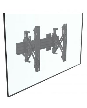 Wandhalterung Pro MBW1U Push In Pop Out 68cm [schwarz]