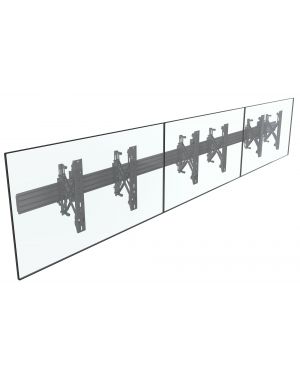 Wandhalterung Pro MBW3U Push In Pop Out 196cm [schwarz]