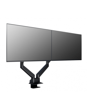 Monitorsteun - VESA Gas Lift Arm Dual Side by Side HD [zwart]