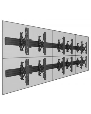 Wandhalterung Pro MBW3x3U Push In Pop Out [schwarz]