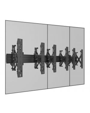 Wall Mount Pro MBW3x1UP Push In Pop Out [black]