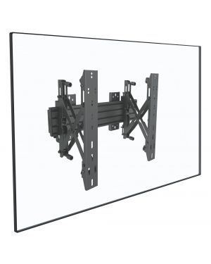 Pro Series - Wallmount Pro MBW1x1U Push In Pop Out 48cm [zwart]