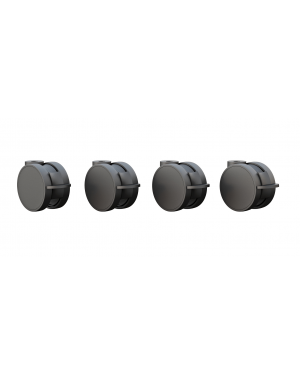 Tente Wheelpack 100mm for M Motorized Public Floorstand 160kg