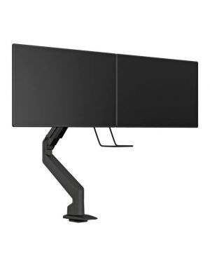Monitorsteun - VESA Gas Lift Arm Single met Duo-Crossbar HD [zwart]
