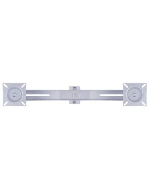 Public Display Stand Dual Screen Mount 10-24'' [zilver]