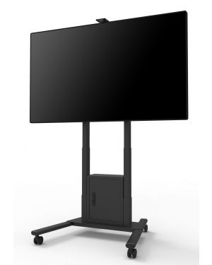 Motorized Floorstand Incl cabinet & camerashelf 120kg [zwart]