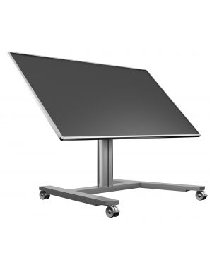 Public Display Stand 80 HD Wheelbase Single -  32-55'' [zilver]