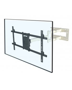 Muursteun Universal Long Reach Arm 1010mm HD, Single [wit]