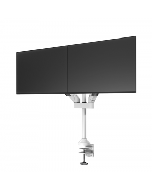 Monitorsteun - VESA Gas Lift Arm Dual [wit]