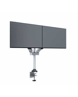 Monitorsteun - VESA Gas Lift Arm Dual [zilver]