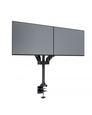 Monitorsteun - VESA Gas Lift Arm Dual [zwart]