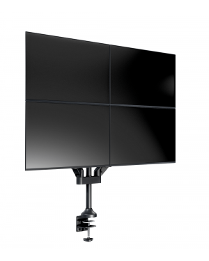 Monitorsteun - VESA Gas Lift Arm Quad [zwart]