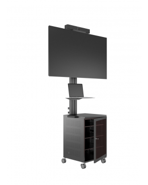 Public Display Stand 180 Single MediaBox4 [zwart]