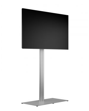 Public Display Stand 210 HD Single with Floorbase [zilver]