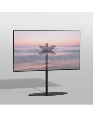 Floormount ORBIT black 120 cm VESA 400x200