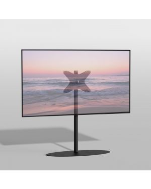 Floormount ORBIT black 120 cm VESA 400x300