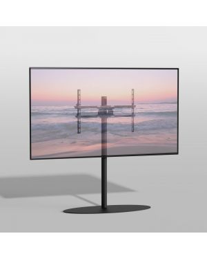 Floormount ORBIT black 120 cm VESA 600x400