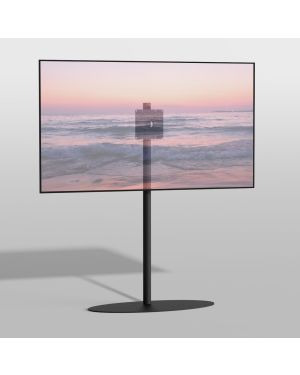 Floormount ORBIT black 150 cm VESA 200x200