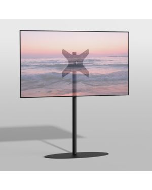 Floormount ORBIT black 150 cm VESA 400x400