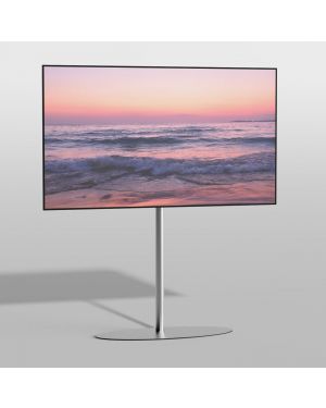 Floormount ORBIT Stainless steel 150 cm MULTI FIT VESA 75x75 to 400x400