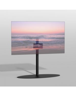 Floormount ORBIT black 80 cm VESA 200x100