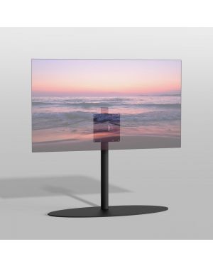 Floormount ORBIT black 80 cm VESA 200x200