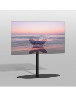 Floormount ORBIT black 80 cm VESA 400x300