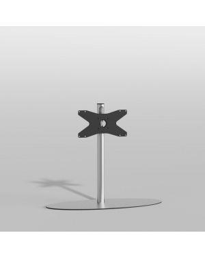Floormount ORBIT Stainless steel 80 cm VESA 400x200