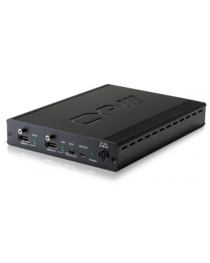 1 HDMI to 3 HDBaseTT LITE Splitter (60m) including HDMI output bypass (with PoC)