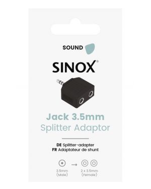SOUND GO - Adapter 3,5mm/2x3,5mm [female]