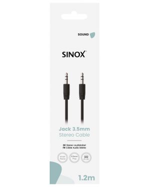 SOUND GO - Aansluitkabel 3,5mm stereo 1,2 mtr.