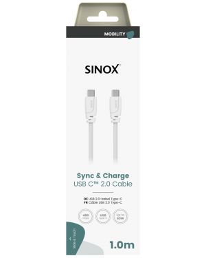 MEDIA SELECT - Aansluitkabel USB-C -USB-C 1 mtr.