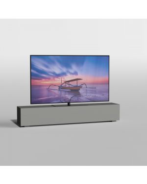 TV standaard SOLID zwart 80cm MULTIFIT VESA 75x75 tot 400x400