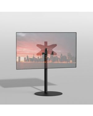Bodenständer SPHERE schwarz 100cm VESA 400x200