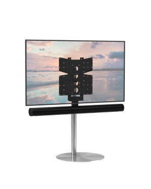 TV Vloerstandaard SPHERE RVS voor Soundbar