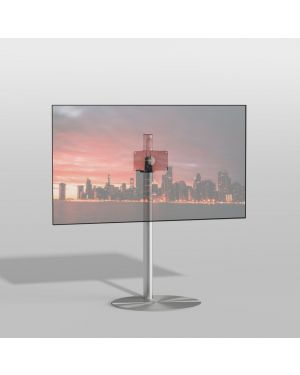 Floor stand SPHERE Stainless steel 100cm VESA 200x100