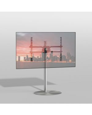 Floor stand SPHERE Stainless steel 100cm VESA 600x400
