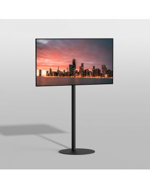 Floor stand SPHERE black 150cm MULTI FIT VESA 75x75 to 400x400