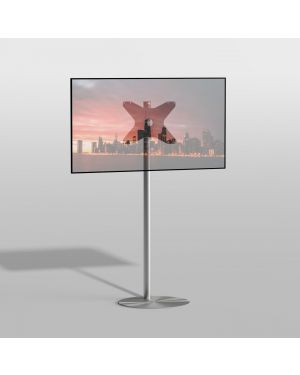 Vloerstandaard SPHERE rvs 150 cm VESA 400x300