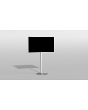 Floor stand SPHERE Stainless steel 150cm VESA 100x100