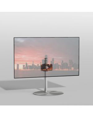 Floor stand SPHERE Stainless steel 60cm VESA 200x100