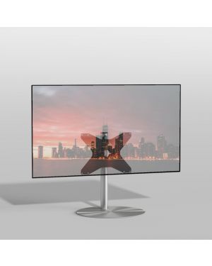 Floor stand SPHERE Stainless steel 60cm VESA 400x300