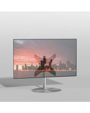 Floor stand SPHERE Stainless steel 60cm VESA 400x400