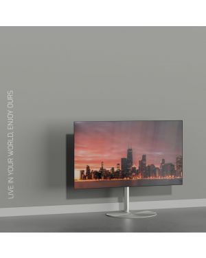 Vloerstandaard SPHERE rvs 60 cm MULTIFIT VESA 75x75 tot 400x400