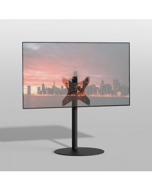 Floor stand SPHERE black 80cm VESA 300x300