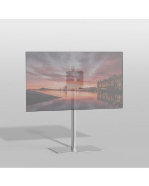 Vloerstandaard SQUARE rvs 100 cm VESA 200x200