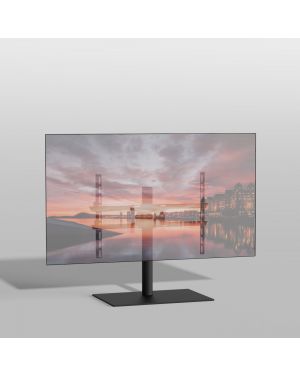 Vloerstandaard SQUARE zwart 60 cm VESA 600x400